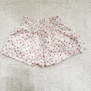 Lucky Jade Pink Tiny Floral Eyelet Shorts